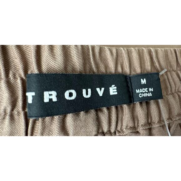 Trouve Super Soft NEST Shorts Brown Women’s Size Medium Brand New NWTs - Picture 5 of 10